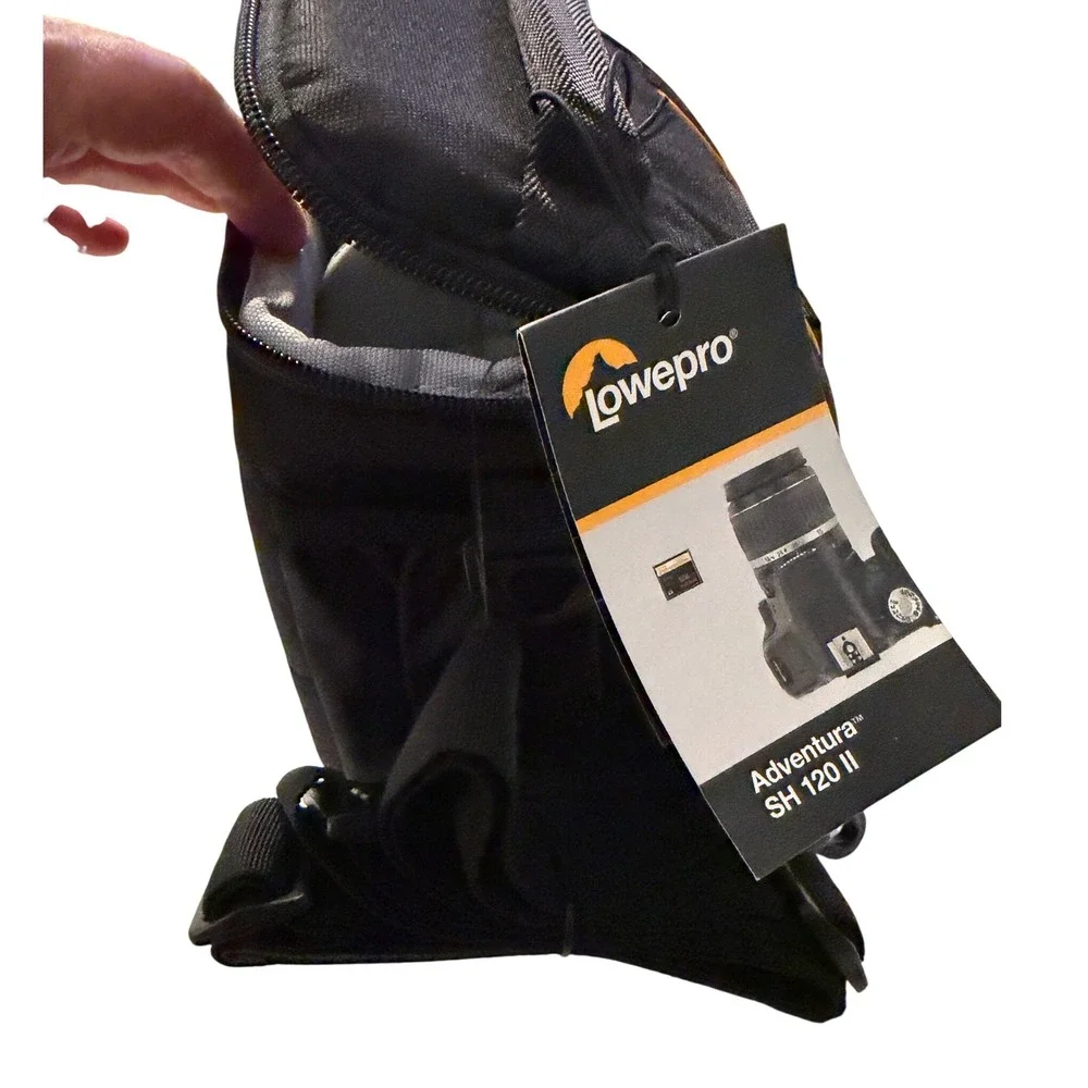 Lowepro Adventura SH 120 II Camera Bag Black DSLR Mirrorless Shoulder Case NEW